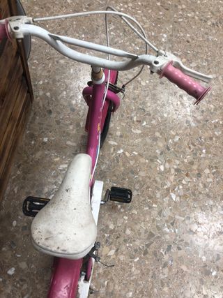 Bicicleta infantil Nancy rosa