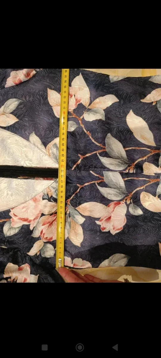 Vestido largo con flecos