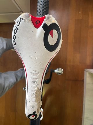 Bicicleta Scott Montaña Negra Naranja