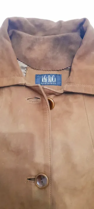 Abrigo ante Jose Roca con puños zorro