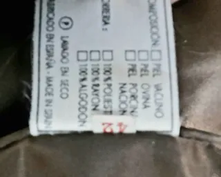 Abrigo ante Jose Roca con puños zorro