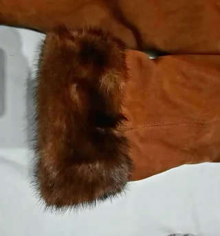 Abrigo ante Jose Roca con puños zorro