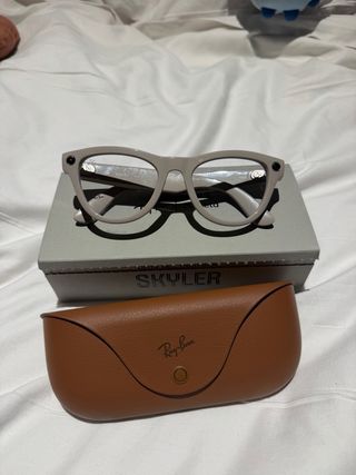 Ray-Ban Meta Skyler Gafas Marrón