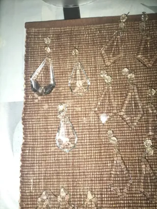 Lágrimas de cristal vintage