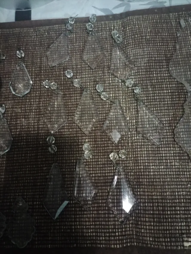 Lágrimas de cristal vintage