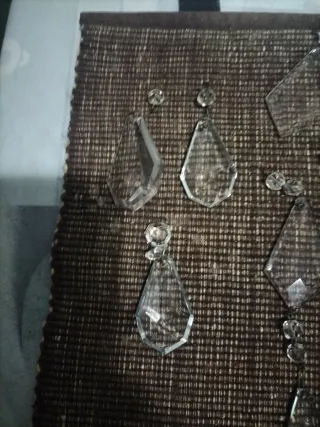 Lágrimas de cristal vintage