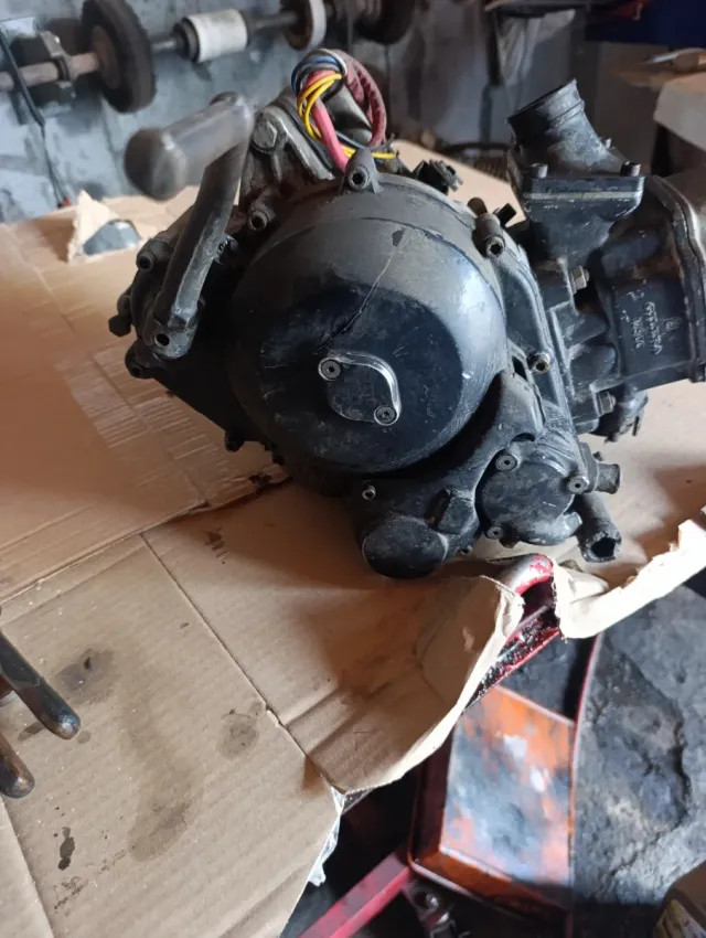 Motor gilera mx1 125 para reparación o repuestos