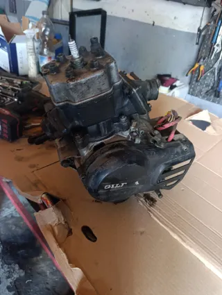 Motor gilera mx1 125 para reparación o repuestos