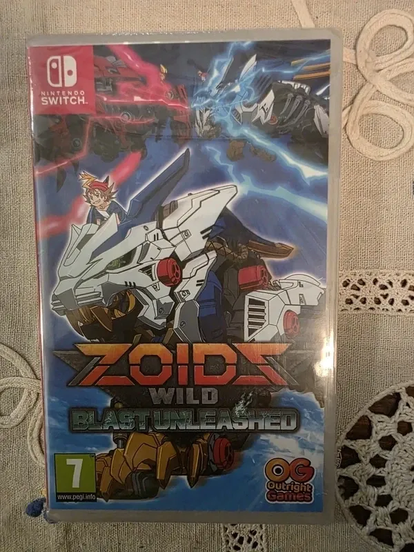 Zoids Wild Blast Unleashed Nintendo Switch Novo
