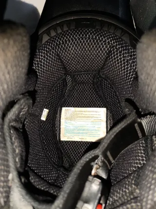 Casco de Cross Azul y Negro