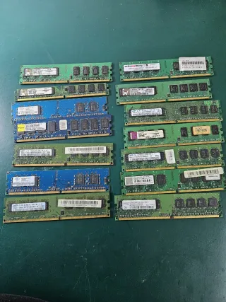 Memorias RAM PC DDR3, DDR2, DDR400
