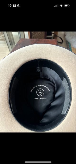 Sombrero Cowboy Beige y Gris