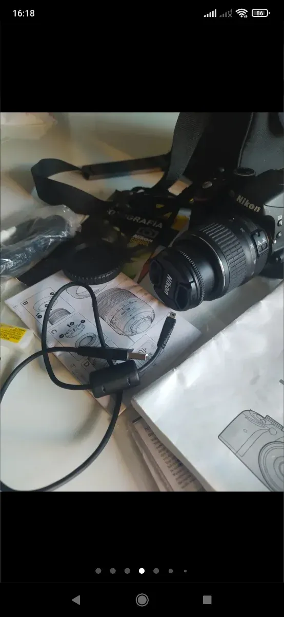 Cámara Nikon D3200 Reflex Digital