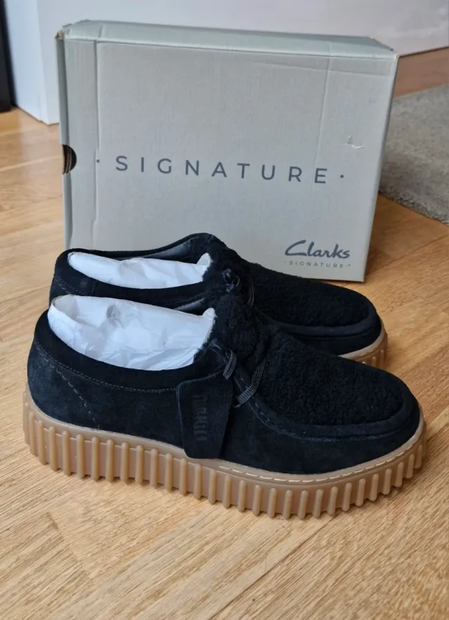 Zapatos Clarks Negros