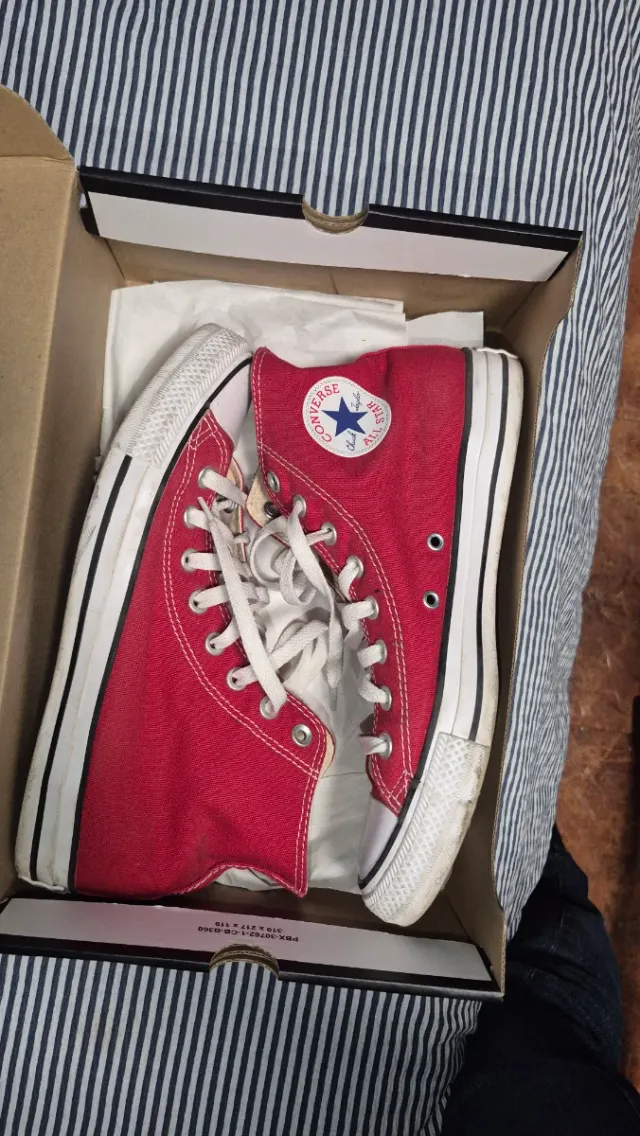 Converse All Star Rojas Talla 42