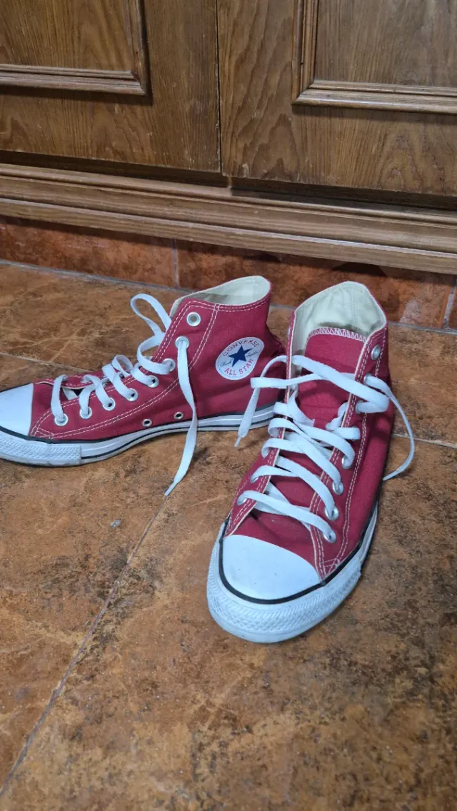 Converse All Star Rojas Talla 42
