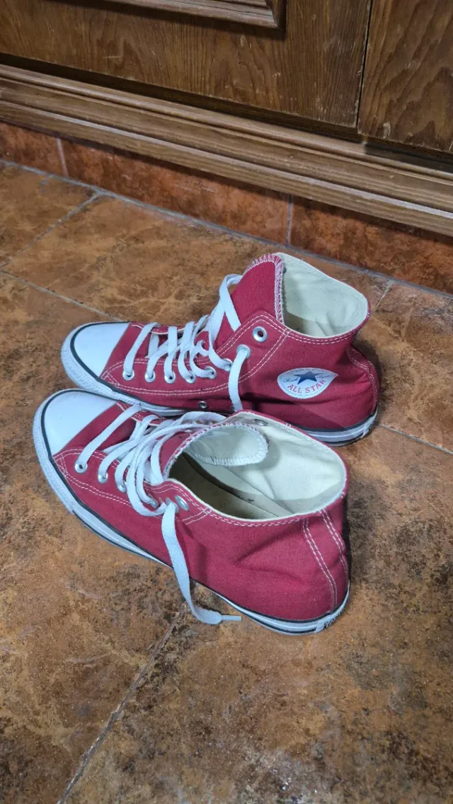Converse All Star Rojas Talla 42