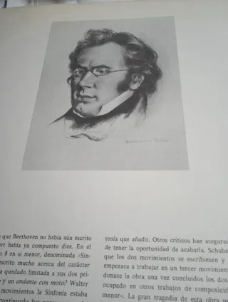 Vinilo Schubert y Beethoven Sinfonía número 8 y 9