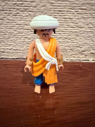 Playmobil Belén Pastor Turban Naranja