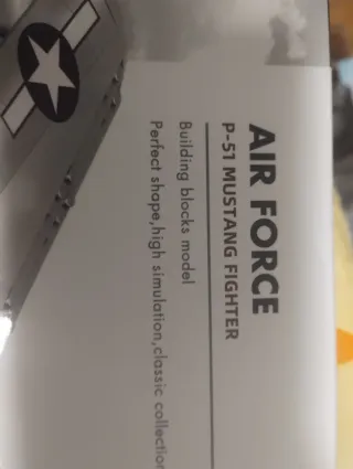 Kit mattoncini Wange P-51 Mustang