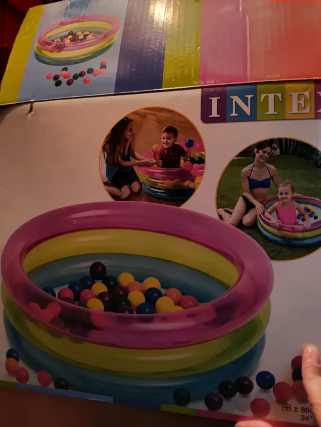 Piscina de Bolas Intex Multicolor