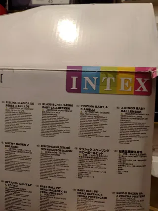 Piscina de Bolas Intex Multicolor