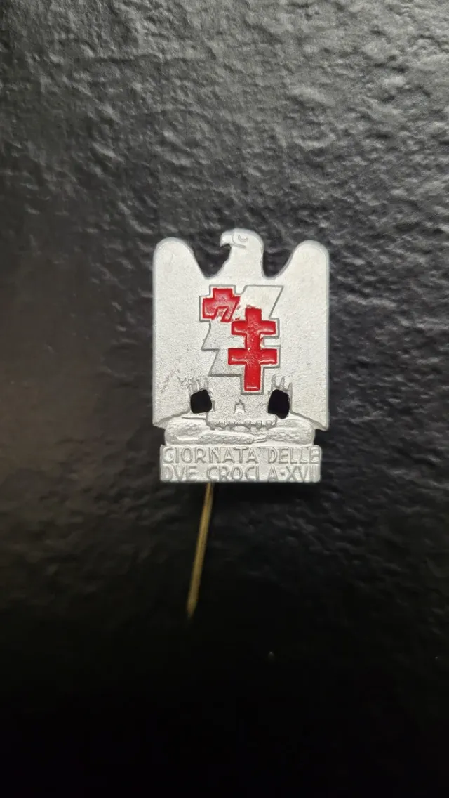 Spilla Aquila Giornata delle 2 Croci