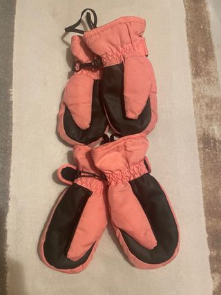 Guantes de nieve para niños con pingüinos