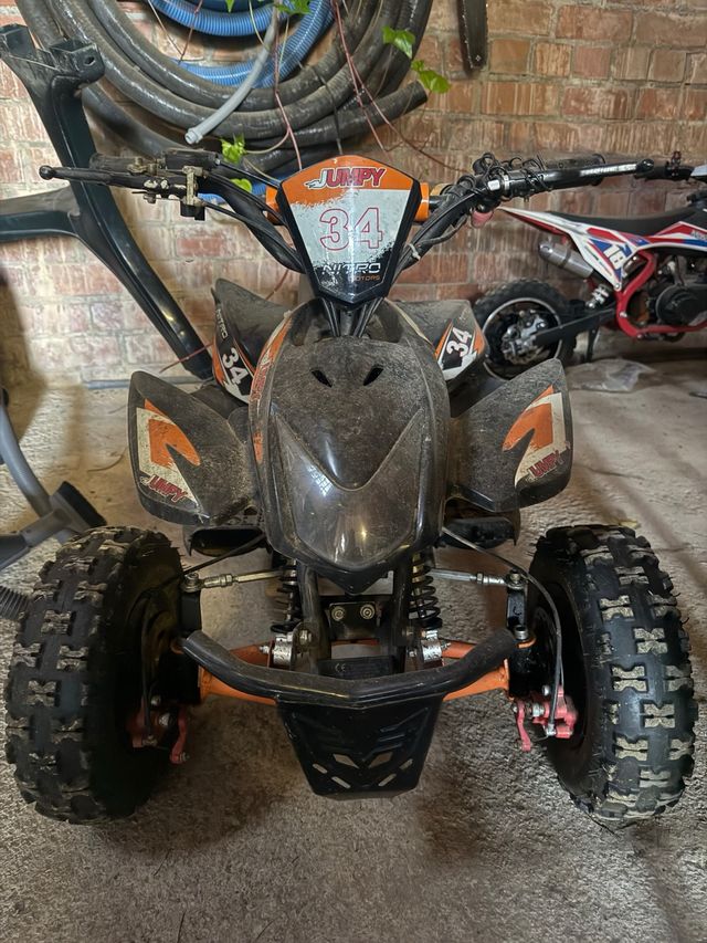 Quad Nitro Jumpy 34 niño gasolina