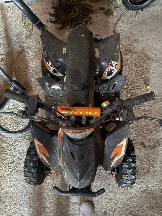 Quad Nitro Jumpy 34 niño gasolina