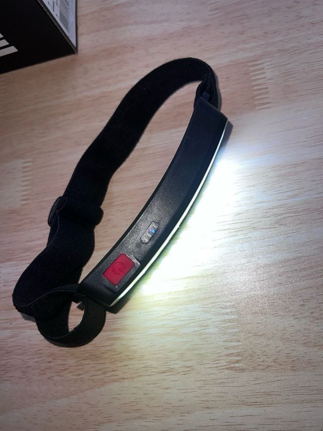 Lote 4 Linternas Frontales LED + Cables