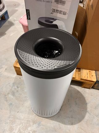 Cubo Ropa Sucia Brabantia Blanco 60L