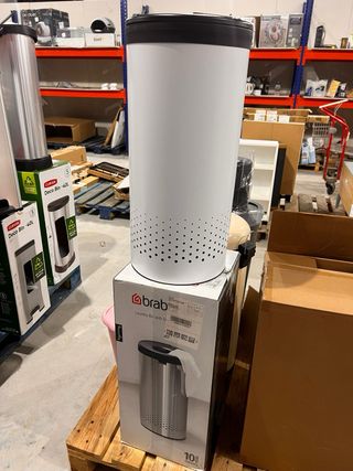 Cubo Ropa Sucia Brabantia Blanco 60L