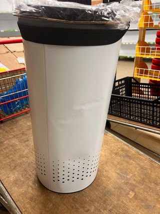 Cubo Ropa Sucia Brabantia Blanco 60L