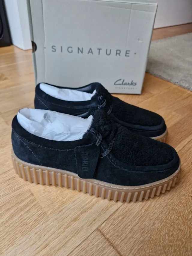 Zapatos Clarks Negros