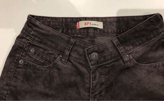 Pantalón Levi's mujer marrón