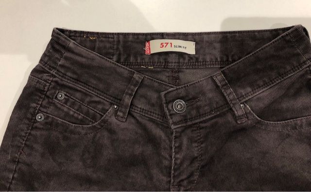 Pantalón Levi's mujer marrón