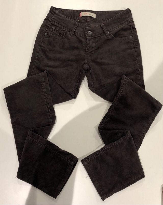 Pantalón Levi's mujer marrón