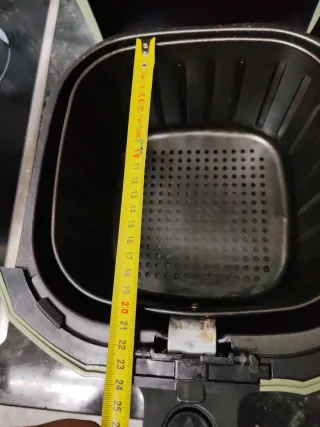 Friggitrice ad aria color verde menta