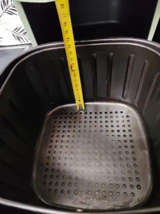 Friggitrice ad aria color verde menta