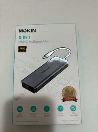 Adaptador MOKIN 8 en 1 USB-C
