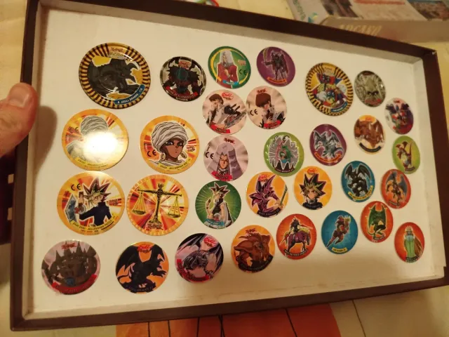 Collezione di gettoni Yugioh e roller di Viacom
