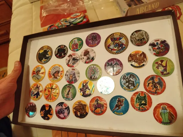 Collezione di gettoni Yugioh e roller di Viacom