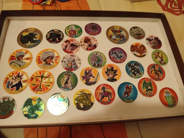 Collezione di gettoni Yugioh e roller di Viacom