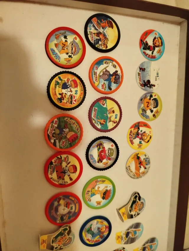 Collezione di gettoni Yugioh e roller di Viacom