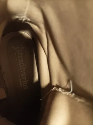 Botas militares beige mujer