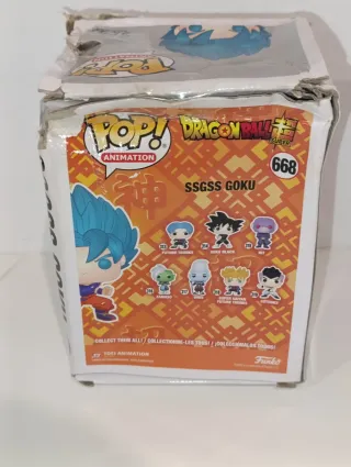 Funko Pop Goku Super Saiyan Blue
