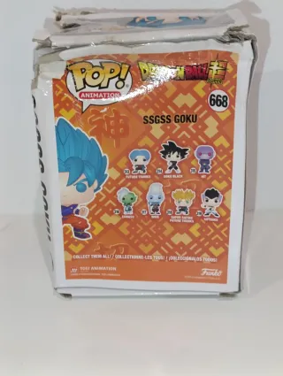 Funko Pop Goku Super Saiyan Blue