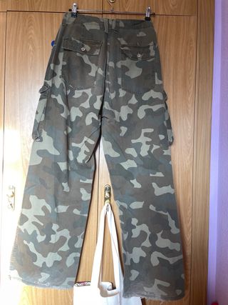 Pantalones Cargo Camuflaje