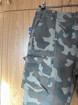 Pantalones Cargo Camuflaje